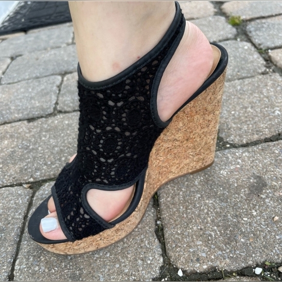 Lucky brand wedges Sandal Summer Beach Vacation Woman Size 10 - Picture 9 of 9